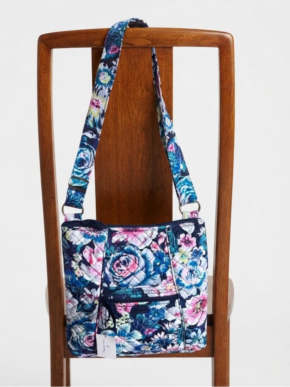 Vera Bradley Zip Top Hipster Crossbody Bag – Garden Grove Floral Print – NWT
